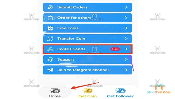 Firafollower Mod APK (Premium) Screenshot