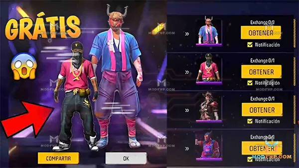 GaketropaFF APK (Free Fire) Screenshot