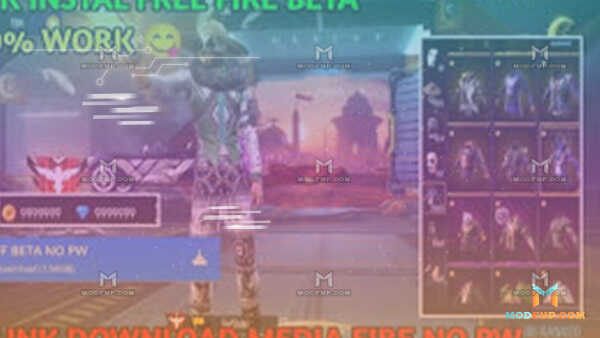 Gherab Beta APK (Free Fire) Screenshot
