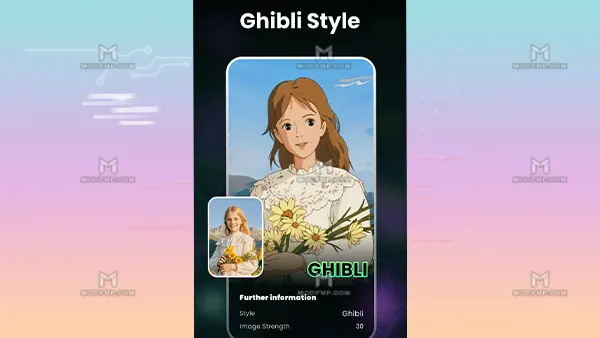 GoArt Mod APK (Ghibli Style AI) Screenshot