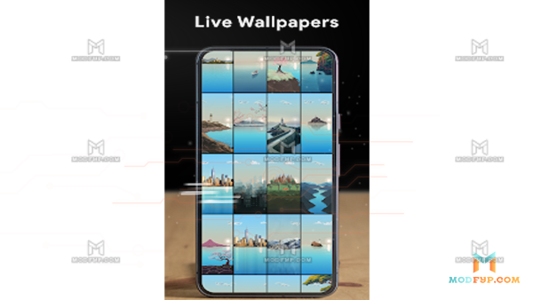 Horizon Live Wallpaper APK Screenshot