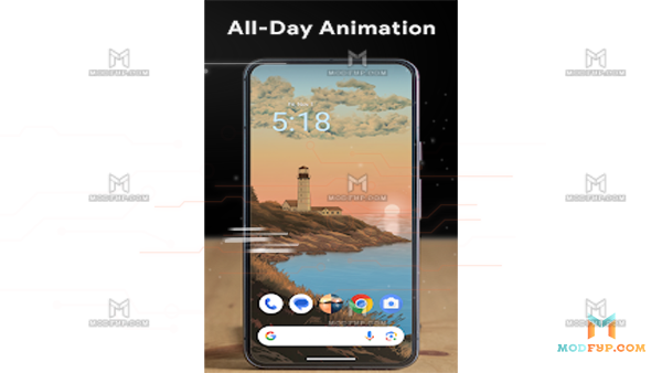 Horizon Live Wallpaper APK Screenshot