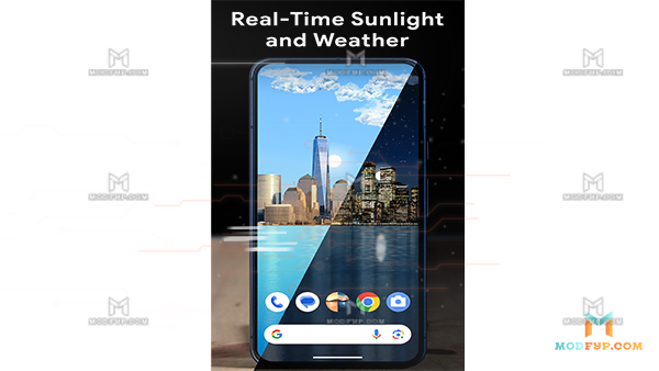 Horizon Live Wallpaper APK Screenshot