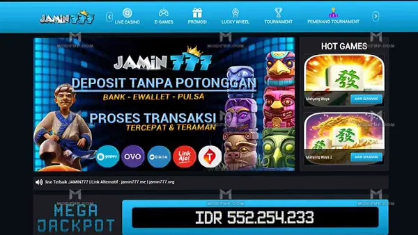 JAMIN777 APK Screenshot