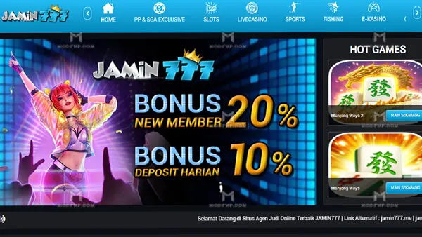 JAMIN777 APK Screenshot