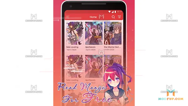 Mangakakalot APK Screenshot