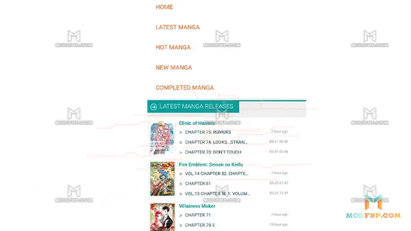 Mangakakalot APK Screenshot