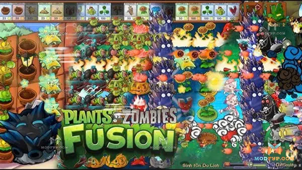 PVZ Fusion 2.3.1 APK (MOD, Unlocked) Screenshot