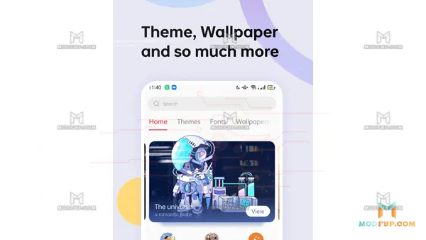 Realme Theme Store APK Screenshot