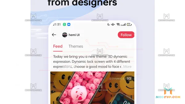 Realme Theme Store APK Screenshot