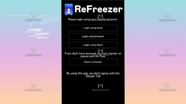 Refreezer APK Screenshot