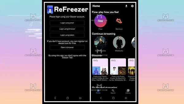 Refreezer APK Screenshot