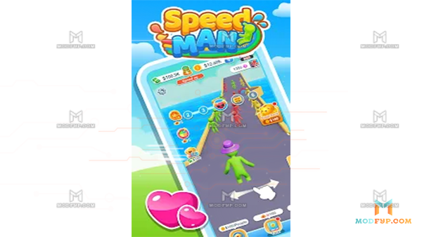 Speed Man Mod APK (NO ADS) Screenshot