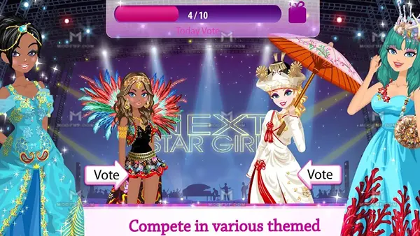 Star Girl Mod APK (VIP) Screenshot
