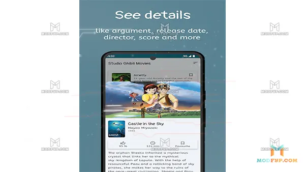 Studio Ghibli App Screenshot
