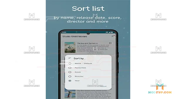 Studio Ghibli App Screenshot