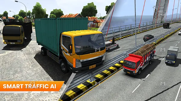 Truck Simulator Indonesia Mod APK (Unlimited Money) Screenshot