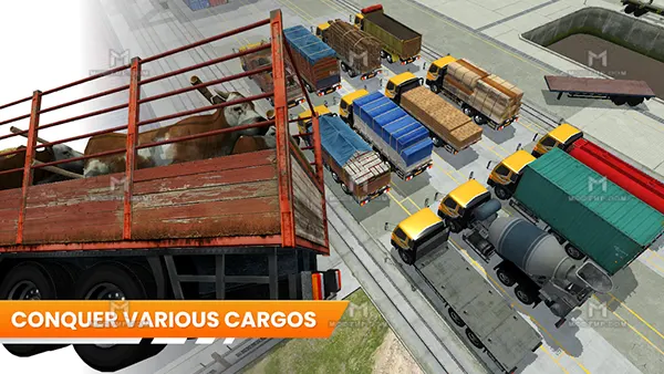 Truck Simulator Indonesia Mod APK (Unlimited Money) Screenshot
