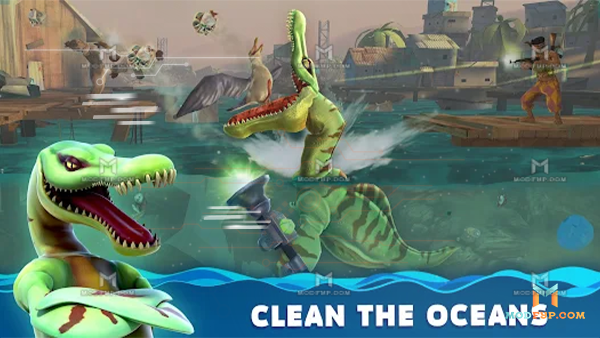 Hungry Shark World Mod APK (Unlimited money/Gold) Screenshot