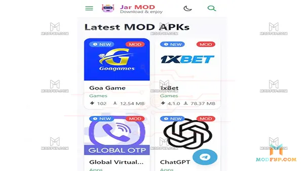 JarMOD APK (Android App) Screenshot