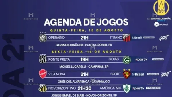 JOGOS DO DIA Screenshot