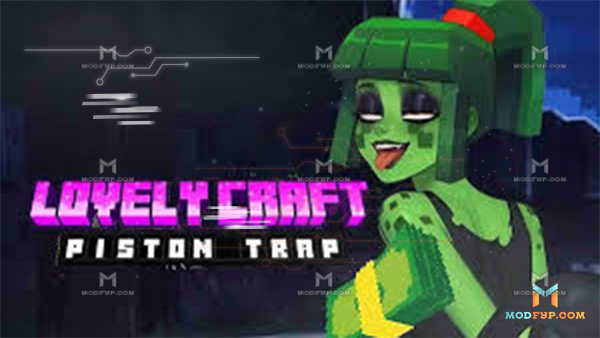 Lovely Craft Piston Trap Mod APK (Unlocked) Screenshot