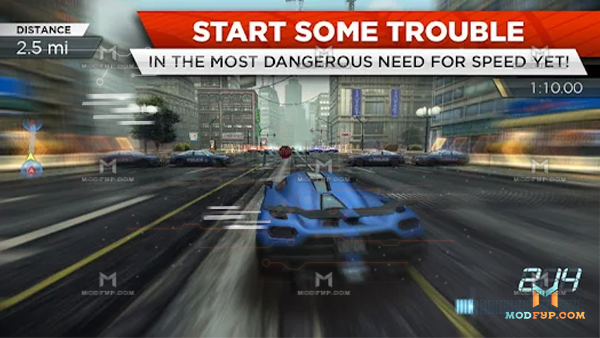 Need For Speed Most Wante Mod APK (Unlimited Money) Screenshot