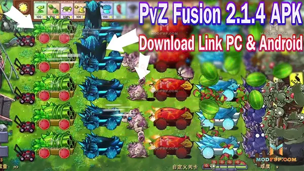 PVZ Fusion 2.4 APK (Menu) Screenshot