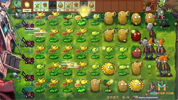 PVZ Fusion 2.4.1 APK (Menu) Screenshot