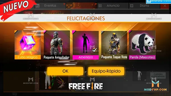 Regaloblass APK (Free Fire) Screenshot