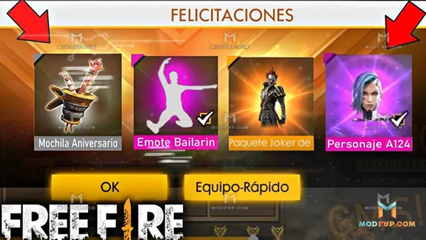 Regaloblass APK (Free Fire) Screenshot