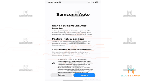 Samsung Auto APK Screenshot