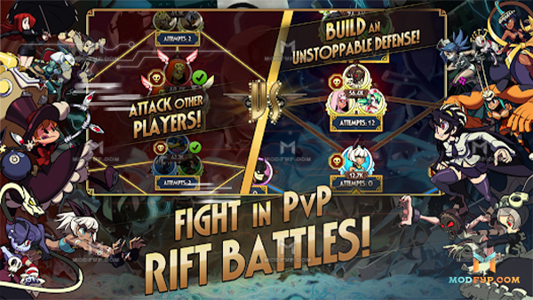 Skullgirls Mod APK (Menu/Unlimited Money) Screenshot