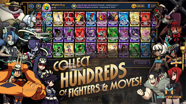 Skullgirls Mod APK (Menu/Unlimited Money) Screenshot