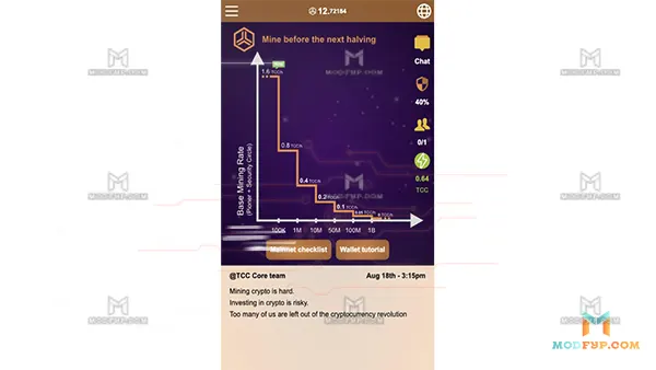 TCC Network Mod APK Screenshot