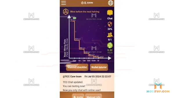TCC Network Mod APK Screenshot