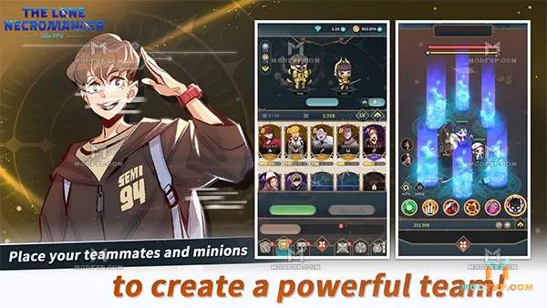 The Lone Necromancer APK Screenshot