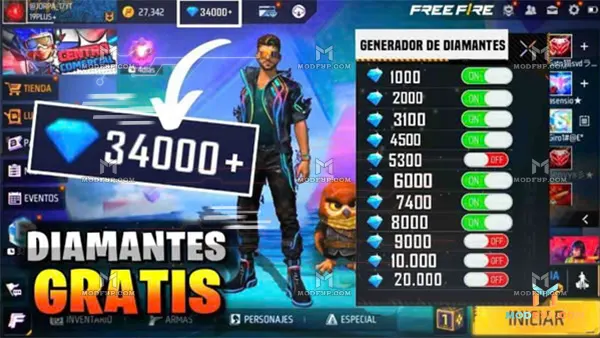 Yakustropa APK (Free Fire) Screenshot