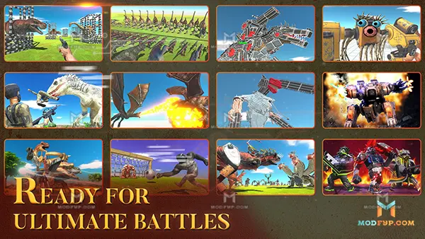 Animal Revolt Battle Simulator Mod APK (Unlimited money) Screenshot