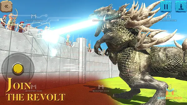 Animal Revolt Battle Simulator Mod APK (Unlimited money) Screenshot