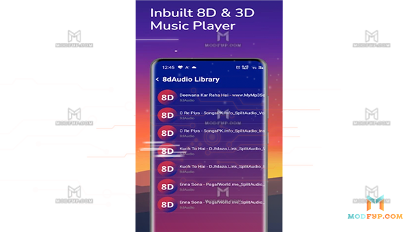 APK 8D APK (Music) Screenshot