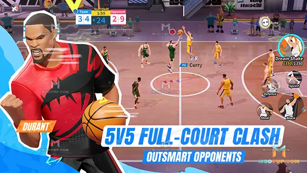 Dunk City Dynasty Mod APK (Unlimited Money) Screenshot