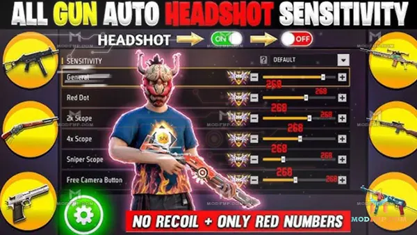 M2nx Sensi APK (FF) Screenshot