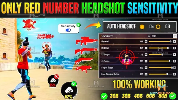 M2nx Sensi APK (FF) Screenshot