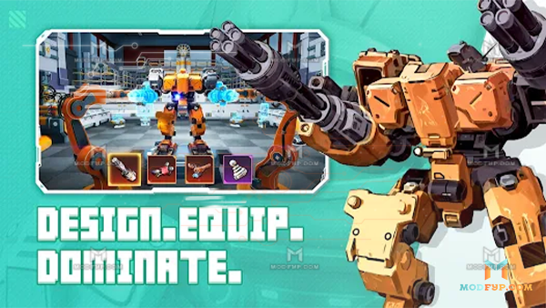 Mech Assemble Zombie Swarm Mod APK (Unlimited Money) Screenshot