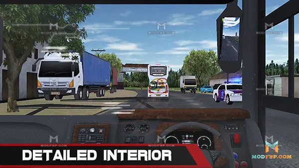 Mobile Bus Simulator APK (MOD, Unlimited Money) Screenshot