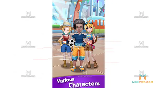 Subway Princess Runner Mod APK (Unlimited Money) Screenshot