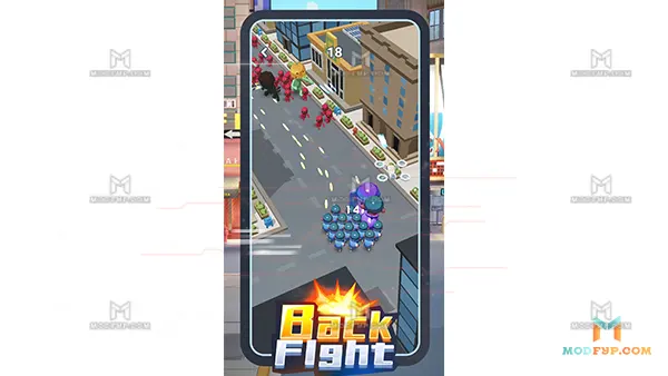 Back Fight Mod APK Screenshot