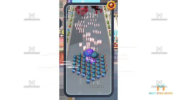Back Fight Mod APK Screenshot