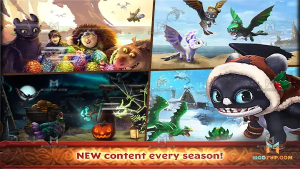 Dragon Rise of Berk Mod APK (Unlimited All) Screenshot